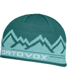 Шапка Ortovox PEAK BEANIE pacific green - бірюзовий