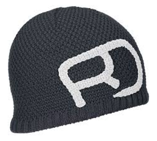 Шапка ч Ortovox ROCK'N'WOOL BEANIE M black raven - M - чорний