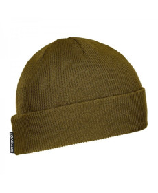 Шапка Ortovox NICHOLSON RIB BEANIE green moss - оливковий