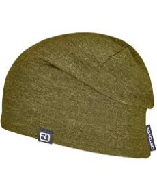 Шапка Ortovox WONDERWOOL BEANIE green moss -  UNI58 - хакі