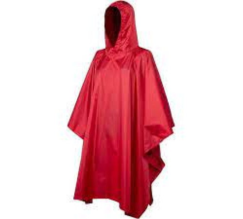 Пончо Trekmates Tour Poncho TM-006800 chili pepper - O/S - червоний