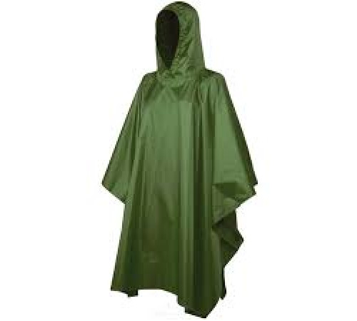 Пончо Trekmates Tour Poncho TM-006800 chive - O/S - зелений