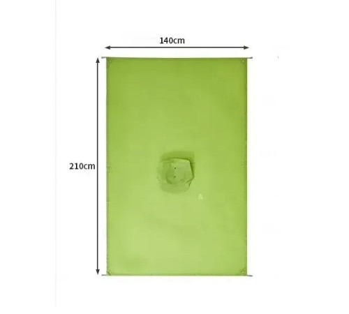 Дощовик-пончо Mobi Garden Ultralight NX23667004 20D, яскраво-зелений Дощовик-пончо Mobi Garden Ultralight NX23667004 20D, яскраво-зелений