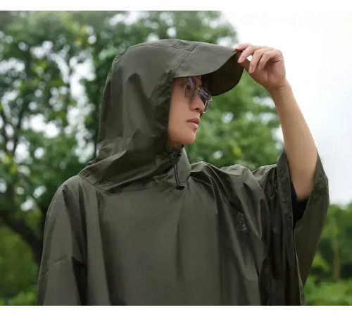 Пончо дощовик Mobi Garden Ultralight NX23667004 20D, темно-зелений Пончо дощовик Mobi Garden Ultralight NX23667004 20D, темно-зелений