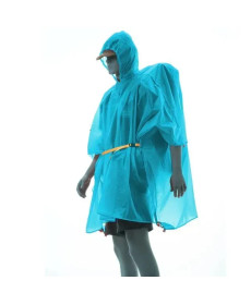 Дощовик-пончо 3F UL Gear 210T Basic, блакитний