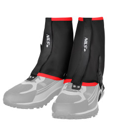 Гамаші туристичні NILS CAMP NC17113, чорно-червоні