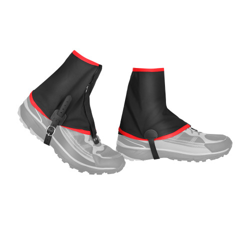 Гамаші туристичні NILS CAMP NC17113, чорно-червоні