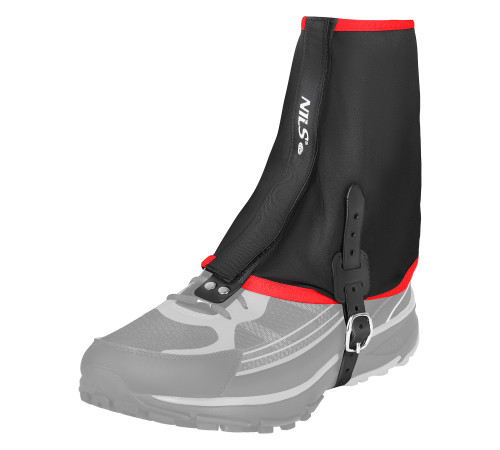 Гамаші туристичні NILS CAMP NC17113, чорно-червоні