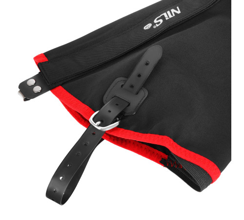 Гамаші туристичні NILS CAMP NC17113, чорно-червоні