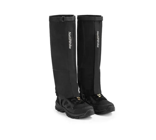 Гамаші Naturehike HJ-X04 Gaiter NH20HJ014 розмір 44-46, чорні Гамаші Naturehike HJ-X04 Gaiter NH20HJ014 розмір 44-46, чорні