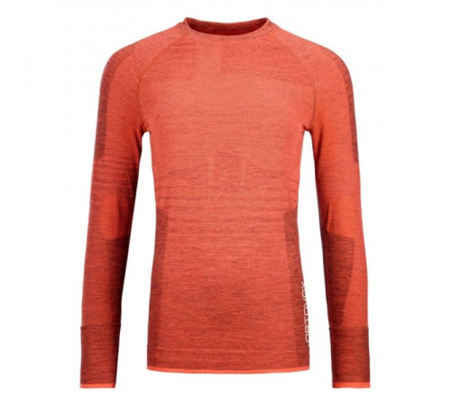 Термофутболка ж Ortovox 230 COMPETITION LONG SLEEVE W coral - XL - червоний