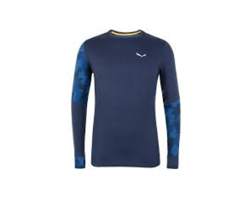 Термофутболка ч Salewa CRISTALLO WARM AMR M L/S TEE 28205 3960 - 46/S - синій