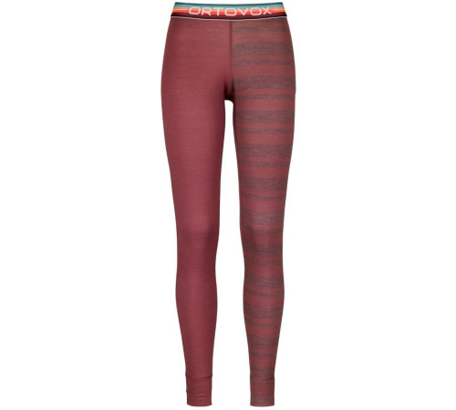 Термоштани ж Ortovox 185 ROCK'N'WOOL LONG PANTS W mountain rose - L - бордові Термоштани ж Ortovox 185 ROCK'N'WOOL LONG PANTS W mountain rose - L - бордові