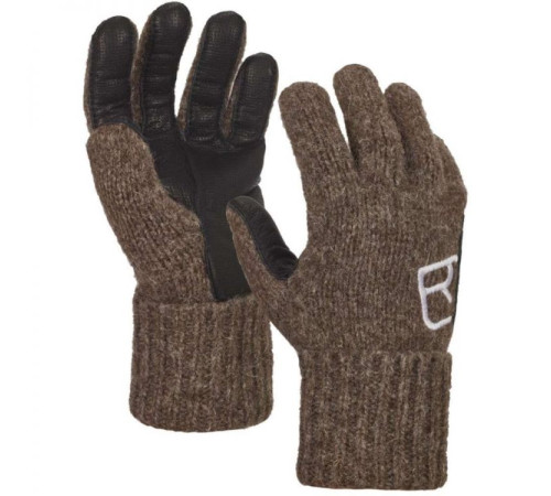 Рукавиці Ortovox CLASSIC WOOL GLOVE LEATHER black sheep - XS - коричневі Рукавиці Ortovox CLASSIC WOOL GLOVE LEATHER black sheep - XS - коричневі