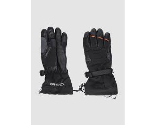 Рукавиці ч Ortovox MERINO FREERIDE 3 FINGER GLOVE M black raven - XS - чорний