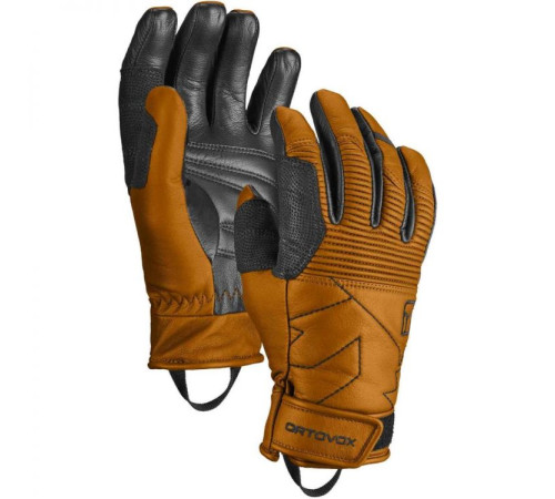 Рукавиці Ortovox FULL LEATHER GLOVE sly fox - M - коричневі