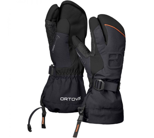 Рукавиці ч Ortovox MERINO FREERIDE 3 FINGER GLOVE M black raven - XXL - чорний Рукавиці ч Ortovox MERINO FREERIDE 3 FINGER GLOVE M black raven - XXL - чорний