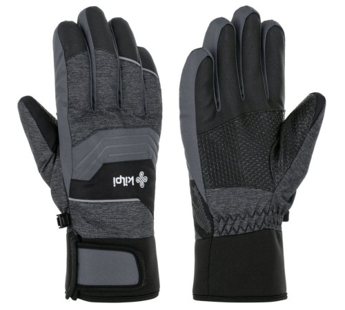 Рукавиці Kilpi SKIMI-U dark grey - XL - сірий/чорний Рукавиці Kilpi SKIMI-U dark grey - XL - сірий/чорний