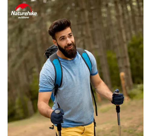 Рукавички спортивні Naturehike NH21FS035 GL09-T XL, темно-сині Рукавички спортивні Naturehike NH21FS035 GL09-T XL, темно-сині