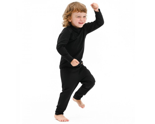 Термофутболка д Turbat Yeti Top Kids anthracite black - 116 - чорний