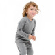 Термофутболка д Turbat Yeti Top Kids cloudburst grey - 116 - темно-сірий