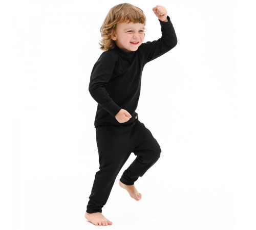 Термофутболка д Turbat Yeti Top Kids anthracite black - 140 - чорний