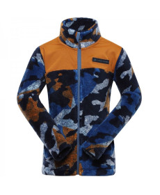 Фліс д Alpine Pro EFLINO KSWB221 707PD - 116-122 - синій/оранжевий