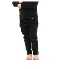 Термоштани д Turbat Yeti Bottom Kids anthracite black - 128 - чорний