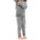 Термоштани д Turbat Yeti Bottom Kids cloudburst grey - 128 - темно-сірий