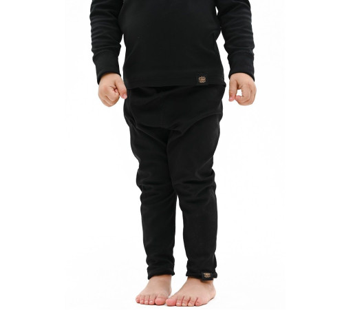 Термоштани д Turbat Yeti Bottom Kids anthracite black - 104 - чорний