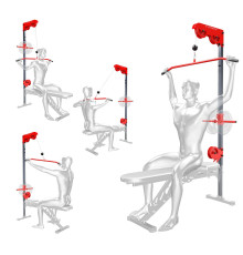 Приставка тяга верхня/нижня для лави K-Sport KSSL016