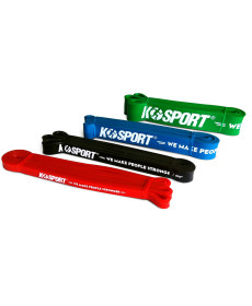 Стрічки для вправ K-SPORT Power Band KIT 4 GUM 