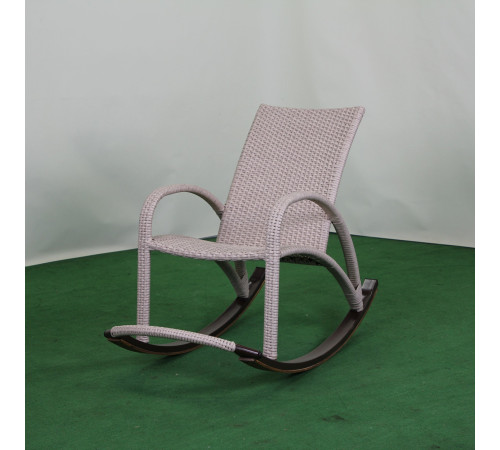 Крісло‑гойдалка Greengard Козак, коричнево-бежеве