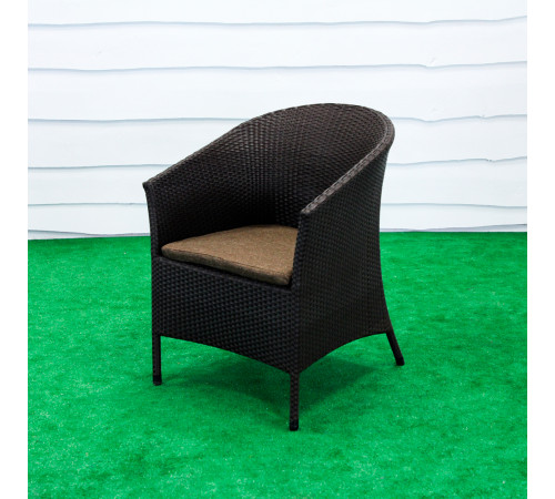 Крісло садове Greengard Балеар, коричневе