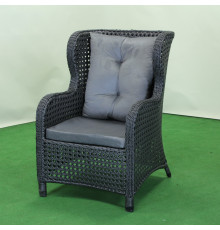 Крісло садове Greengard Далас, графіт