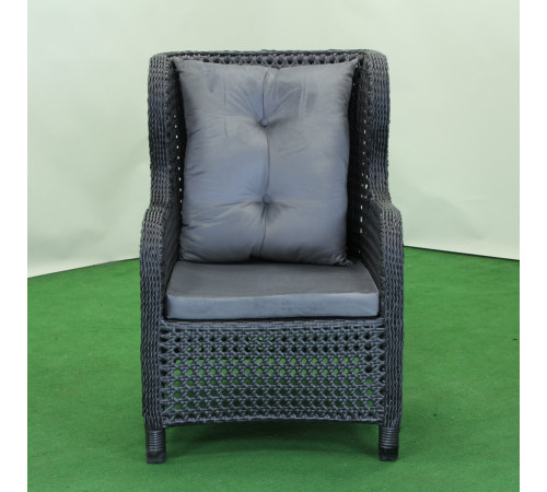 Крісло садове Greengard Далас, графіт