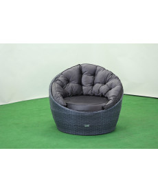 Крісло садове Greengard Корсіка Кс-006, сіре