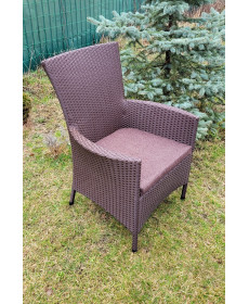 Крісло садове Greengard Мілано Кс-003-2, коричневе