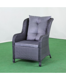 Крісло садове Greengard Остін, сіре