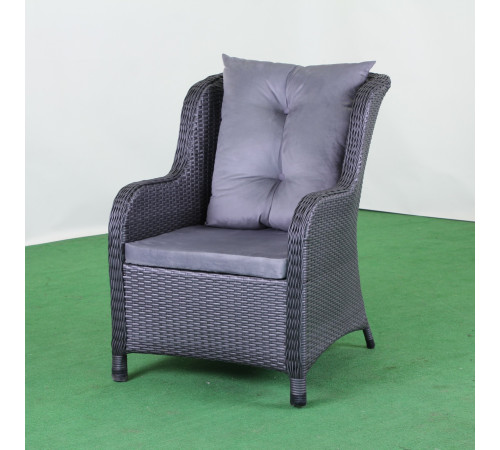 Крісло садове Greengard Остін, сіре