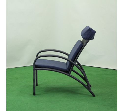 Крісло садове Greengard Пляж, чорне