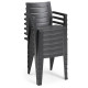 Крісло садове Keter Julie, графіт