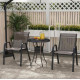 Крісло садове Costway Patio 2 шт, сіре