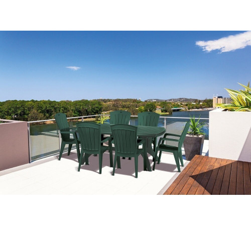 Крісло садове Keter Santorini, зелене