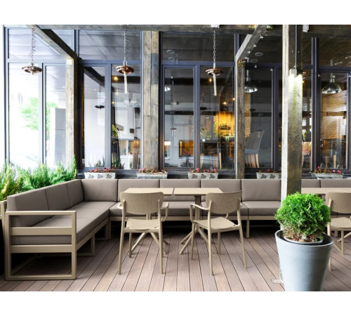 Стілець садовий Siesta Loft, бежевий Стілець садовий Siesta Loft, бежевий