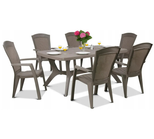 Крісло садове Keter Minnesota, капучино