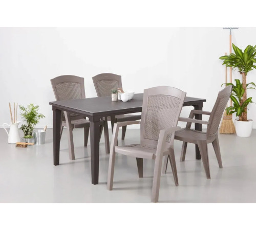 Крісло садове Keter Minnesota, капучино