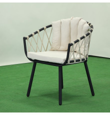 Стілець садовий Greengard Рів’єра СЛ-009-2, білий