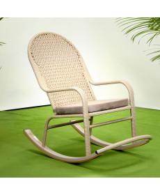 Крісло‑гойдалка Greengard Relax, бежеве