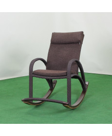 Крісло‑гойдалка Greengard Козак, коричневе